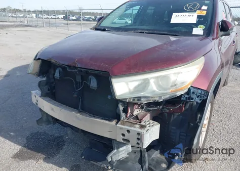 2015 Toyota Highlander Le из США, поврежденный, VIN 5TDZARFH2FS015952